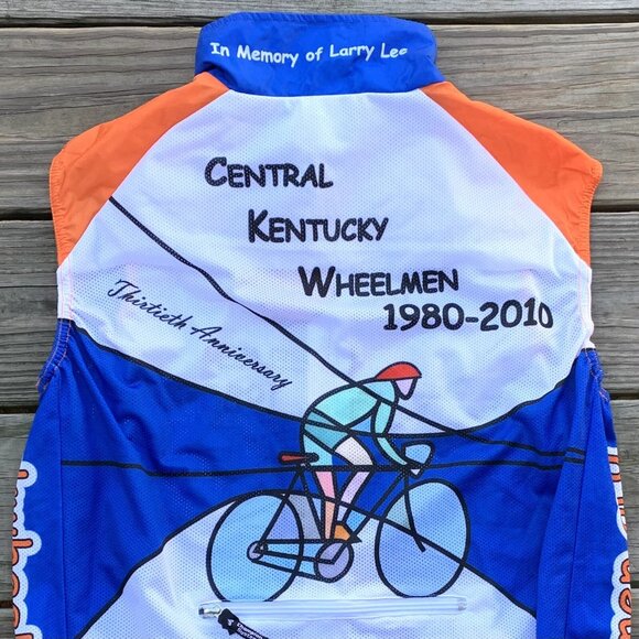 Colorful Cycling Bike Jersey Medium Sleeveless Champion Systems KY Wheelman NWT - Picture 5 of 7